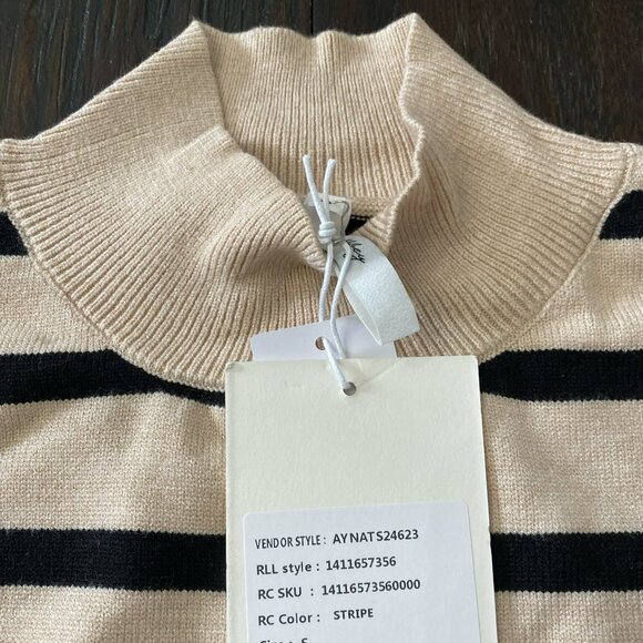 NWT Abbey Striped Sweater Size Small - Picture 6 of 7